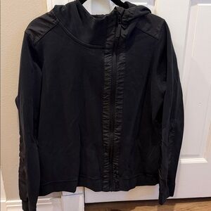 Nike Black A-Symmetrical Full-Zip Hoodie